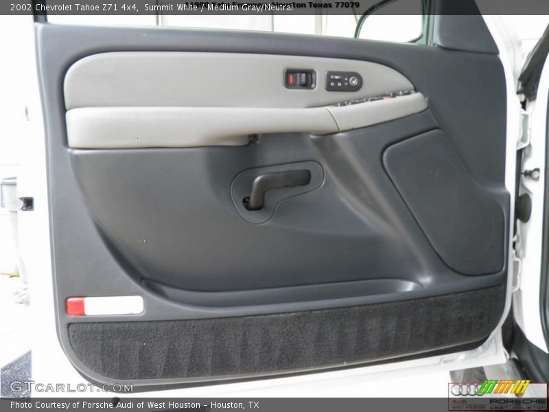 Summit White / Medium Gray/Neutral 2002 Chevrolet Tahoe Z71 4x4