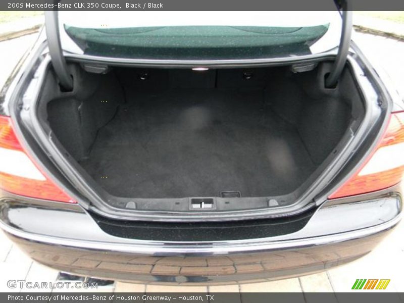 Black / Black 2009 Mercedes-Benz CLK 350 Coupe