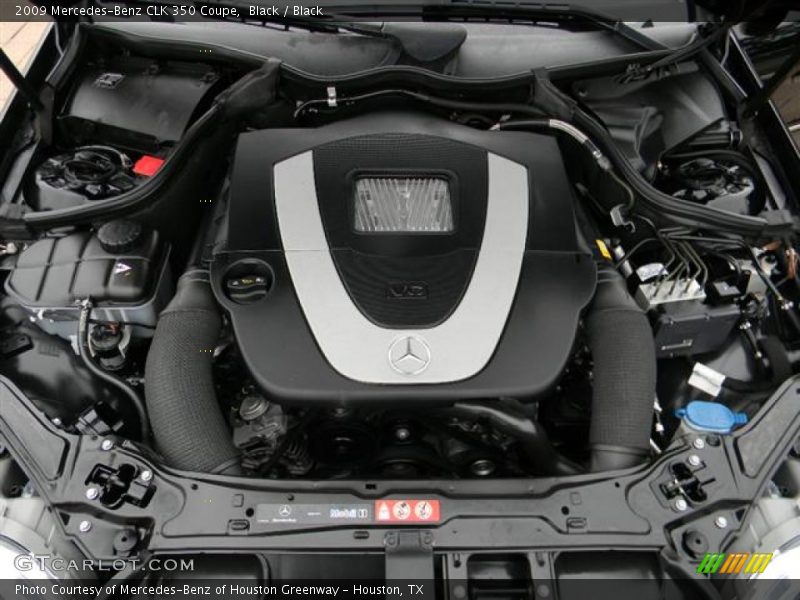 Black / Black 2009 Mercedes-Benz CLK 350 Coupe