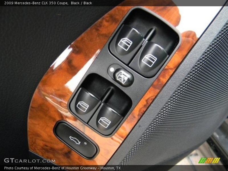 Black / Black 2009 Mercedes-Benz CLK 350 Coupe