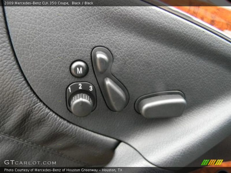 Black / Black 2009 Mercedes-Benz CLK 350 Coupe