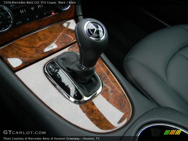 Black / Black 2009 Mercedes-Benz CLK 350 Coupe