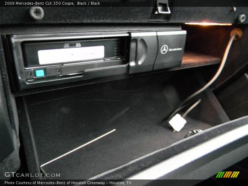 Black / Black 2009 Mercedes-Benz CLK 350 Coupe