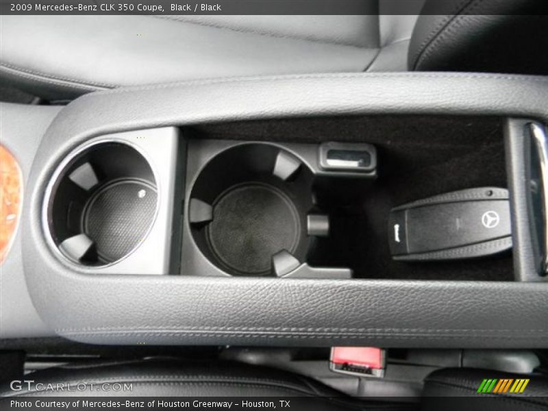 Black / Black 2009 Mercedes-Benz CLK 350 Coupe