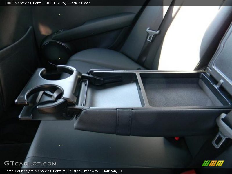 Black / Black 2009 Mercedes-Benz C 300 Luxury