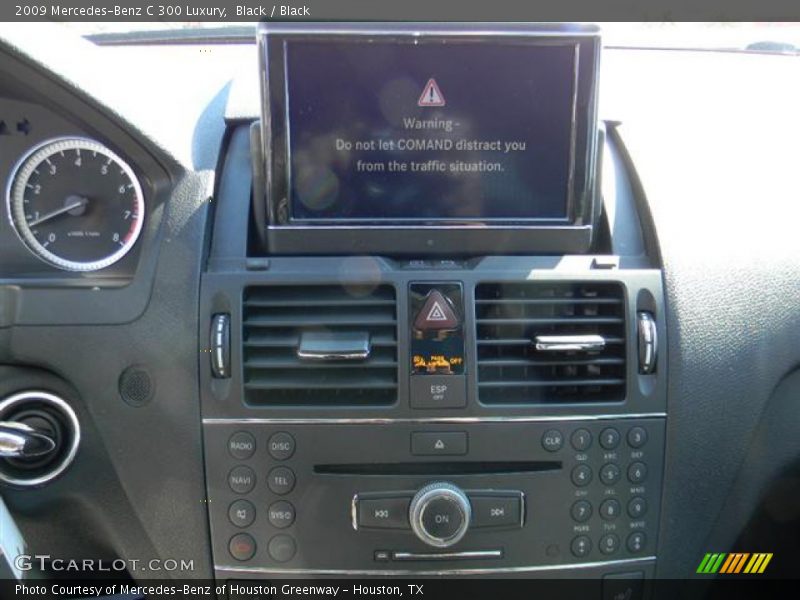 Black / Black 2009 Mercedes-Benz C 300 Luxury