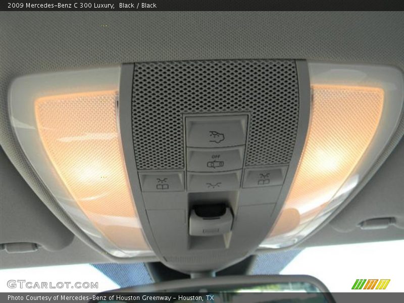 Black / Black 2009 Mercedes-Benz C 300 Luxury