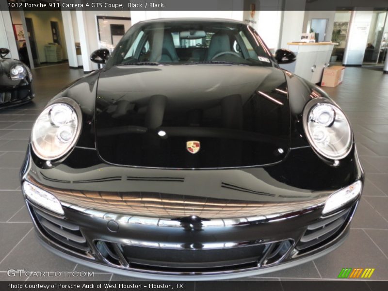 Black / Black 2012 Porsche 911 Carrera 4 GTS Coupe