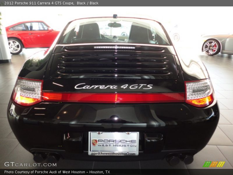 Black / Black 2012 Porsche 911 Carrera 4 GTS Coupe