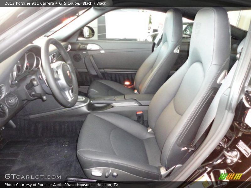  2012 911 Carrera 4 GTS Coupe Black Interior