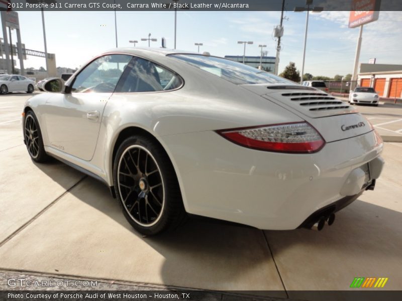 Carrara White / Black Leather w/Alcantara 2012 Porsche 911 Carrera GTS Coupe