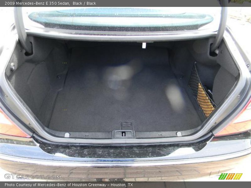 Black / Black 2009 Mercedes-Benz E 350 Sedan