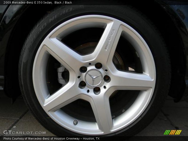 Black / Black 2009 Mercedes-Benz E 350 Sedan