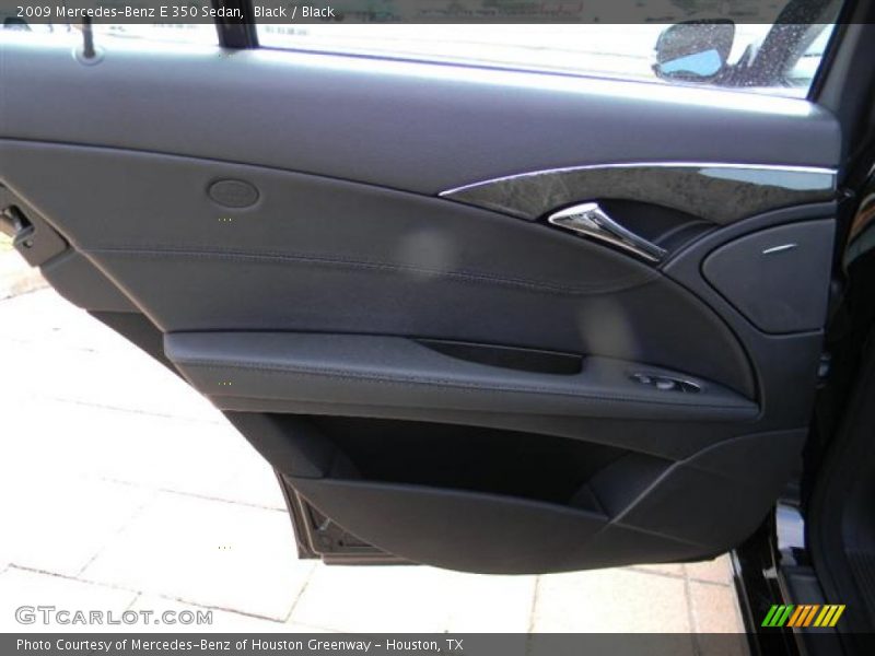 Black / Black 2009 Mercedes-Benz E 350 Sedan