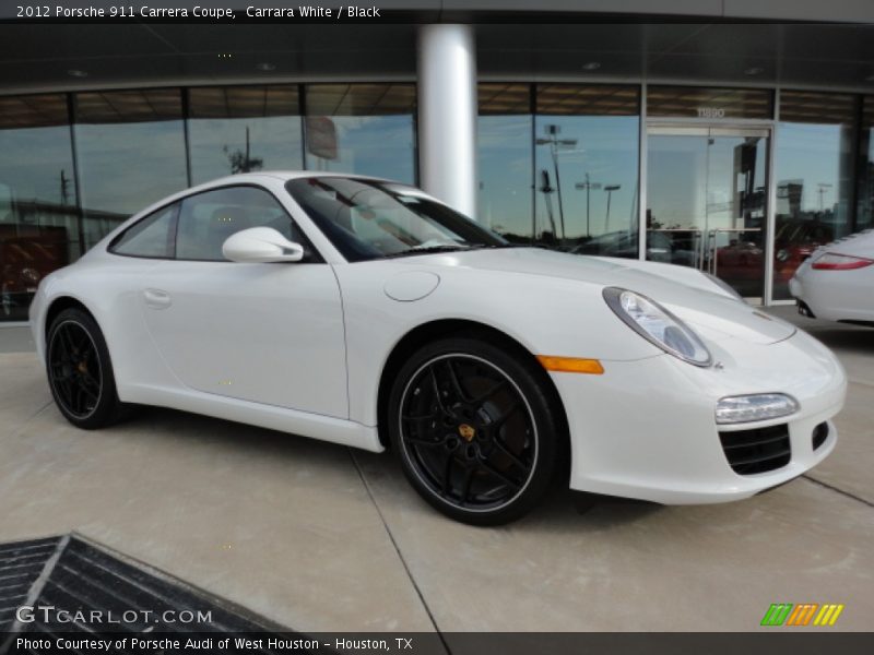  2012 911 Carrera Coupe Carrara White