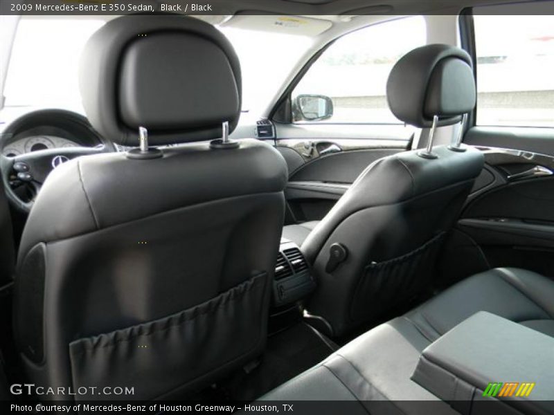 Black / Black 2009 Mercedes-Benz E 350 Sedan