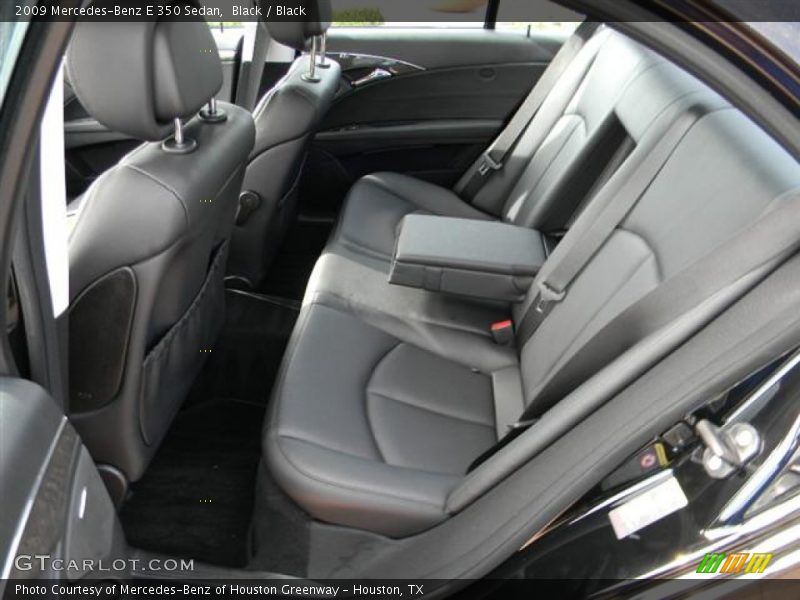 Black / Black 2009 Mercedes-Benz E 350 Sedan