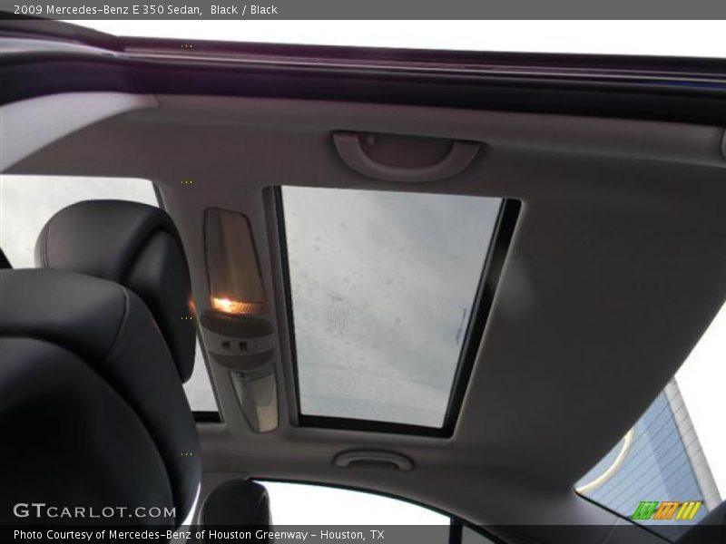 Black / Black 2009 Mercedes-Benz E 350 Sedan