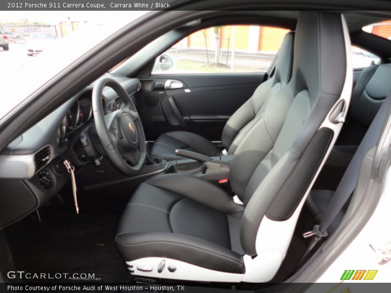 2012 911 Carrera Coupe Black Interior