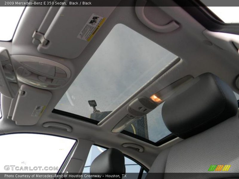 Black / Black 2009 Mercedes-Benz E 350 Sedan