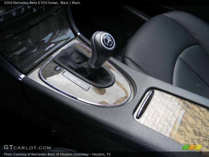 Black / Black 2009 Mercedes-Benz E 350 Sedan