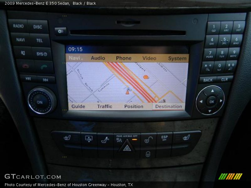 Black / Black 2009 Mercedes-Benz E 350 Sedan