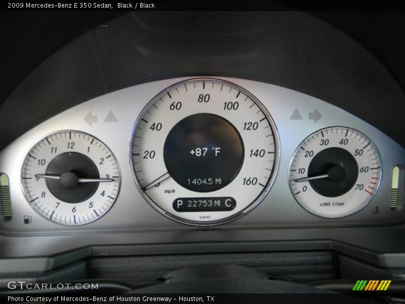 Black / Black 2009 Mercedes-Benz E 350 Sedan