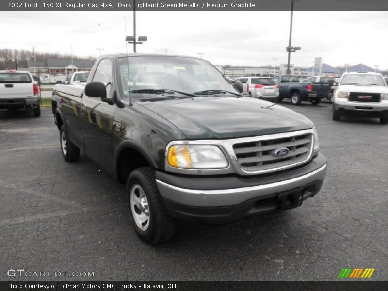 Front 3/4 View of 2002 F150 XL Regular Cab 4x4