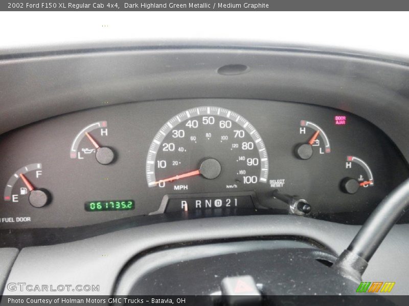  2002 F150 XL Regular Cab 4x4 XL Regular Cab 4x4 Gauges