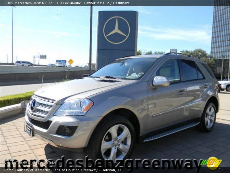 Pewter Metallic / Cashmere 2009 Mercedes-Benz ML 320 BlueTec 4Matic