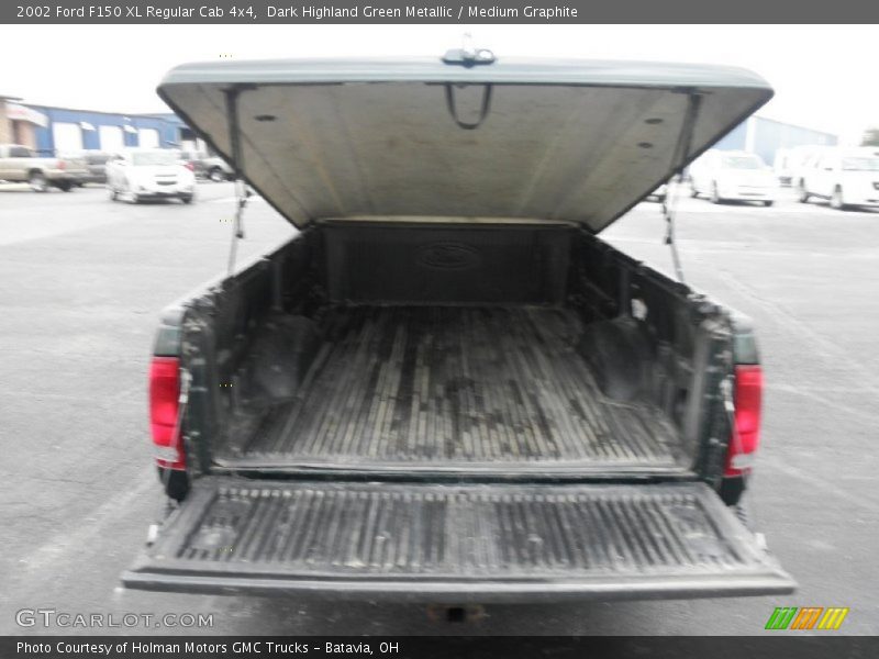 Dark Highland Green Metallic / Medium Graphite 2002 Ford F150 XL Regular Cab 4x4