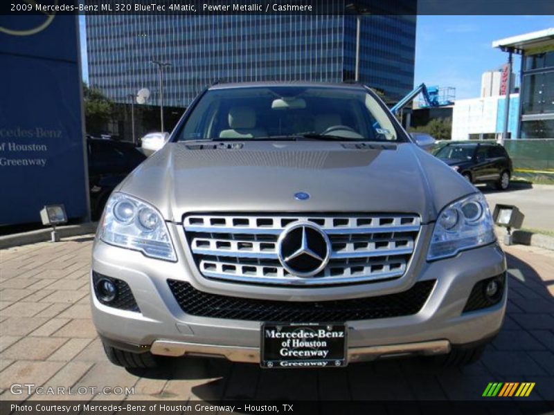 Pewter Metallic / Cashmere 2009 Mercedes-Benz ML 320 BlueTec 4Matic
