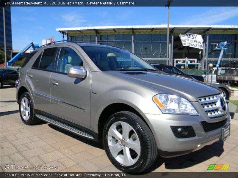 Pewter Metallic / Cashmere 2009 Mercedes-Benz ML 320 BlueTec 4Matic