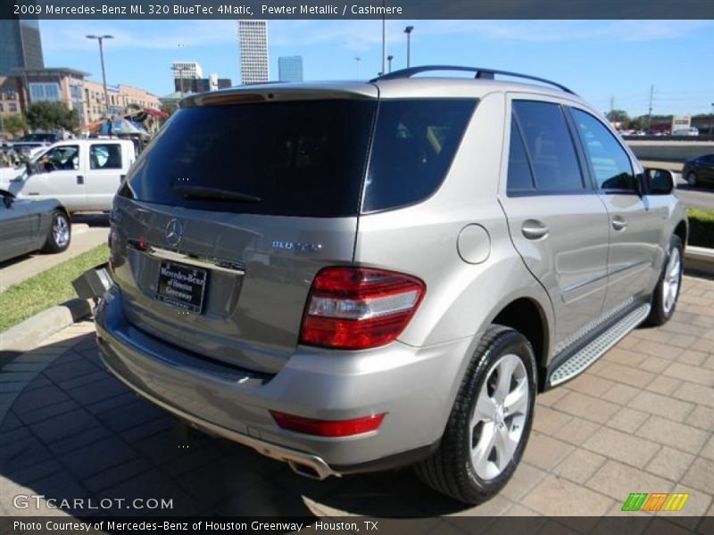 Pewter Metallic / Cashmere 2009 Mercedes-Benz ML 320 BlueTec 4Matic