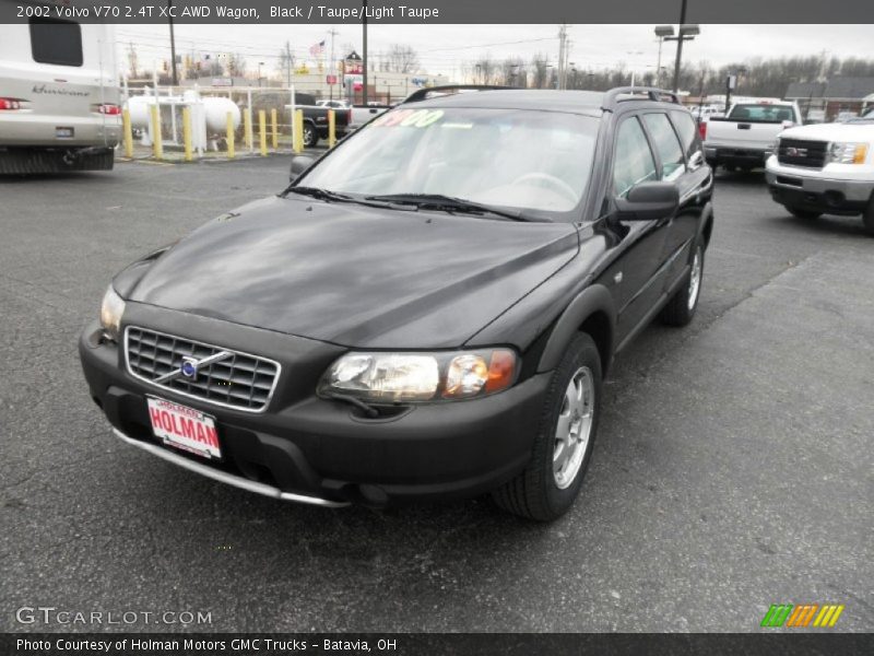 Black / Taupe/Light Taupe 2002 Volvo V70 2.4T XC AWD Wagon