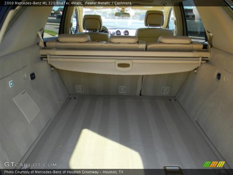 Pewter Metallic / Cashmere 2009 Mercedes-Benz ML 320 BlueTec 4Matic