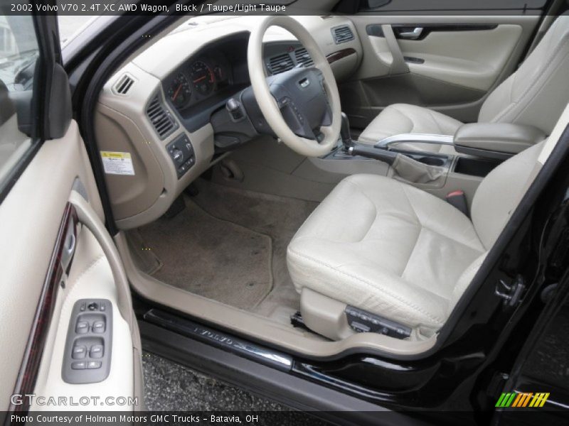 Black / Taupe/Light Taupe 2002 Volvo V70 2.4T XC AWD Wagon