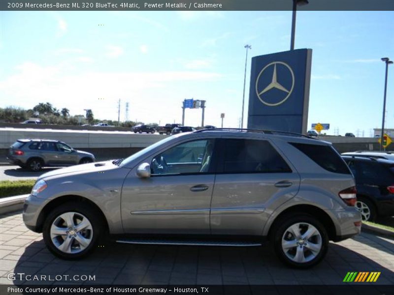 Pewter Metallic / Cashmere 2009 Mercedes-Benz ML 320 BlueTec 4Matic