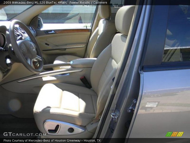 Pewter Metallic / Cashmere 2009 Mercedes-Benz ML 320 BlueTec 4Matic