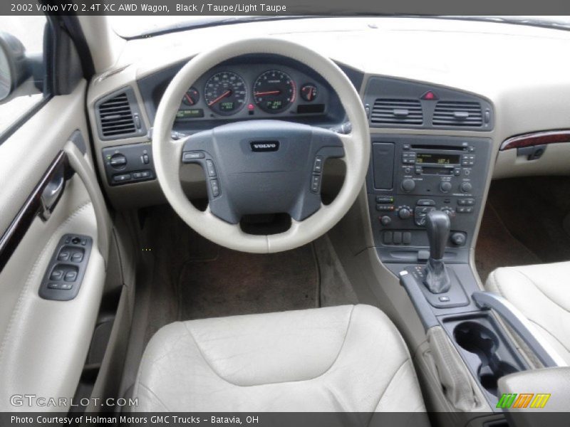 Black / Taupe/Light Taupe 2002 Volvo V70 2.4T XC AWD Wagon