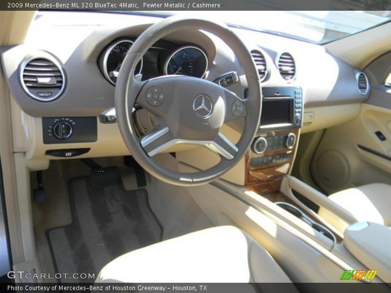 Pewter Metallic / Cashmere 2009 Mercedes-Benz ML 320 BlueTec 4Matic