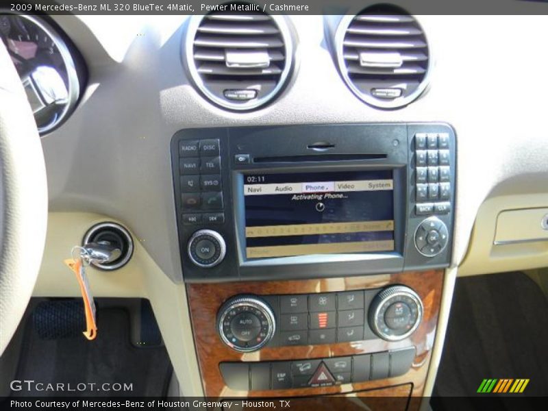 Pewter Metallic / Cashmere 2009 Mercedes-Benz ML 320 BlueTec 4Matic