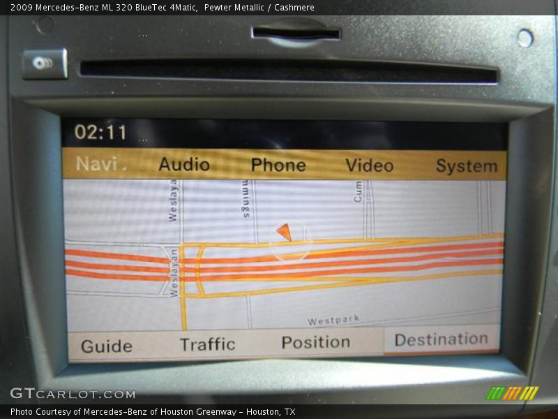 Pewter Metallic / Cashmere 2009 Mercedes-Benz ML 320 BlueTec 4Matic