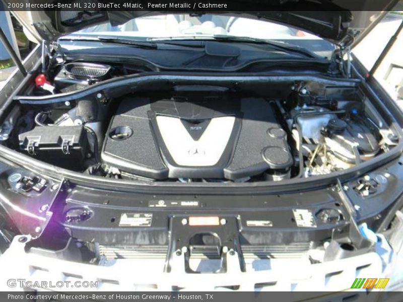 Pewter Metallic / Cashmere 2009 Mercedes-Benz ML 320 BlueTec 4Matic