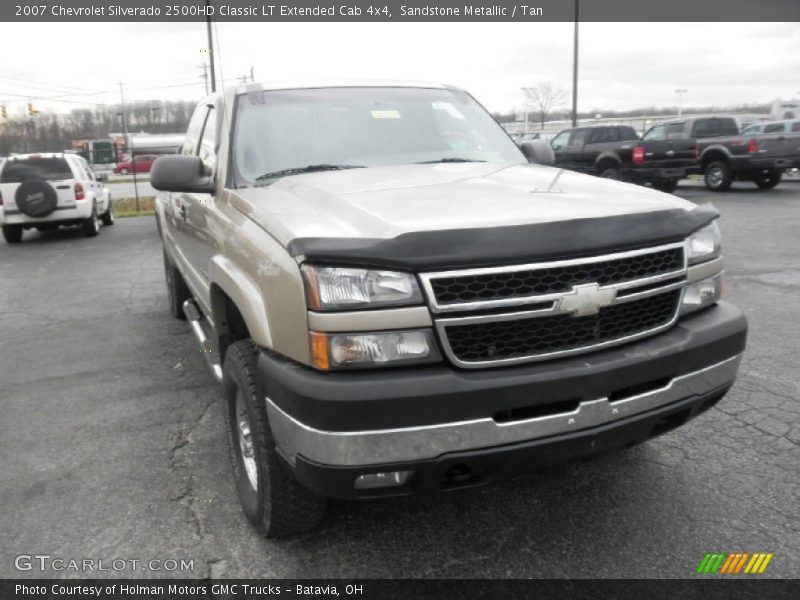 Sandstone Metallic / Tan 2007 Chevrolet Silverado 2500HD Classic LT Extended Cab 4x4