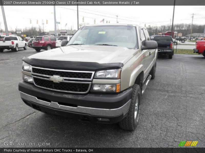 Sandstone Metallic / Tan 2007 Chevrolet Silverado 2500HD Classic LT Extended Cab 4x4