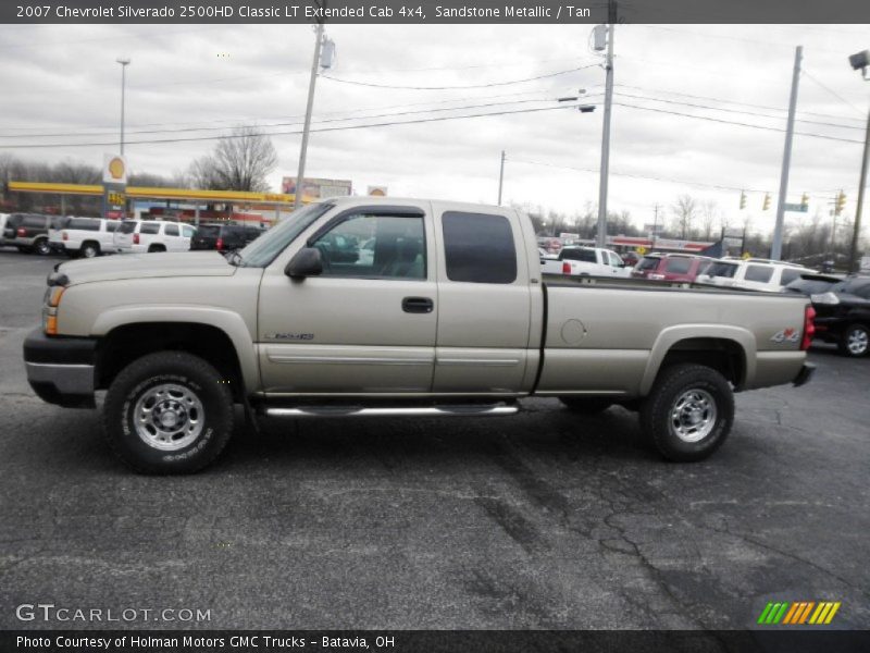 Sandstone Metallic / Tan 2007 Chevrolet Silverado 2500HD Classic LT Extended Cab 4x4