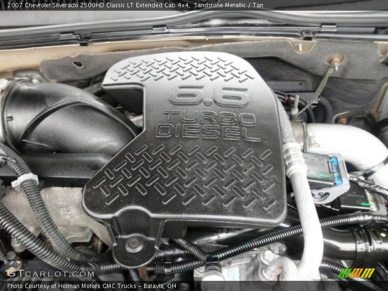 Sandstone Metallic / Tan 2007 Chevrolet Silverado 2500HD Classic LT Extended Cab 4x4
