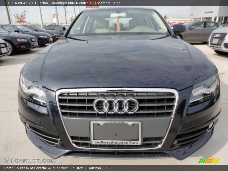 Moonlight Blue Metallic / Cardamom Beige 2012 Audi A4 2.0T Sedan
