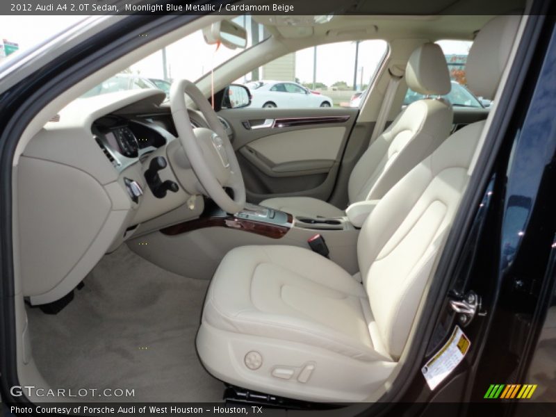 Moonlight Blue Metallic / Cardamom Beige 2012 Audi A4 2.0T Sedan